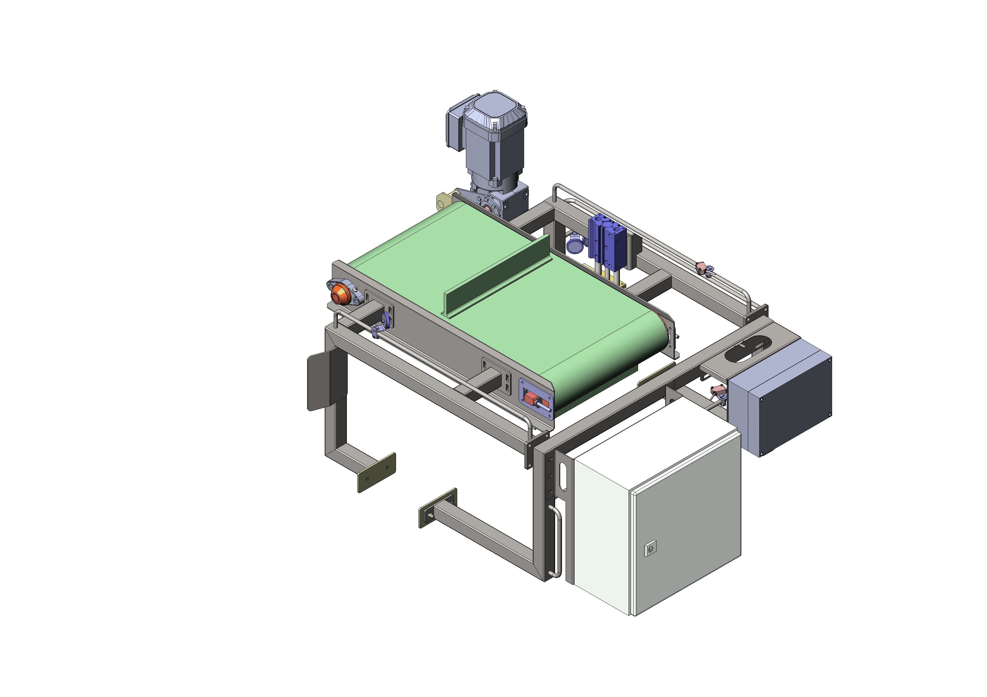 Side Transfer for Single Row Washing Line